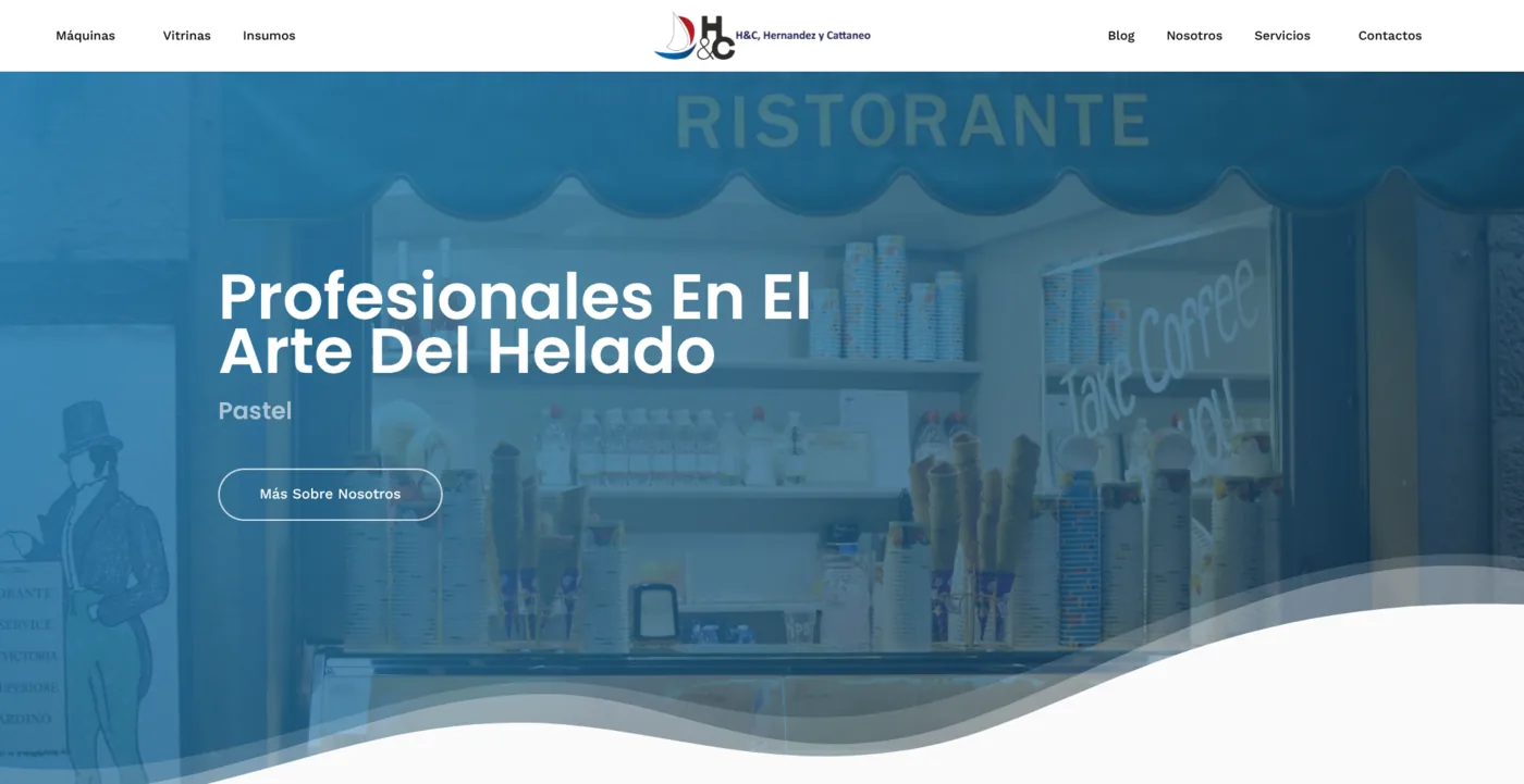 Portada del proyecto H&C Hernández y Cattaneo